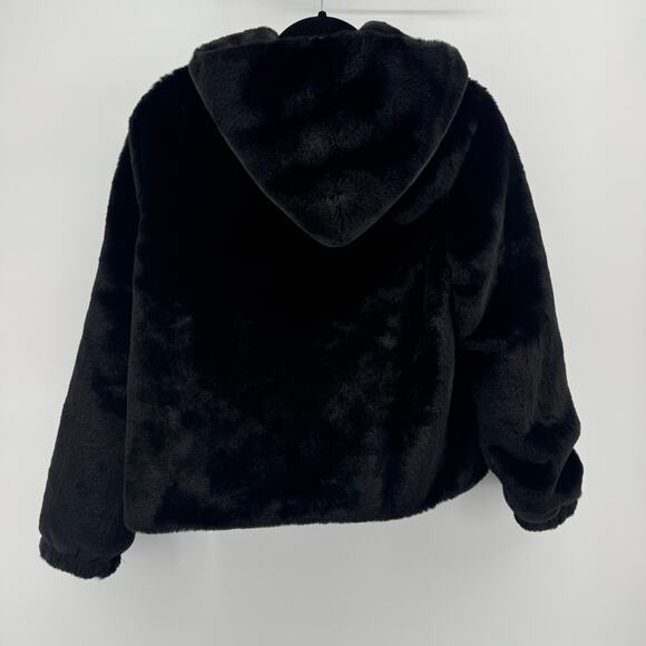 Apparis Chelsea Hooded Faux Fur Coat Womens XS NWT Zip Up Jacket Extra Small - Picture 7 of 10